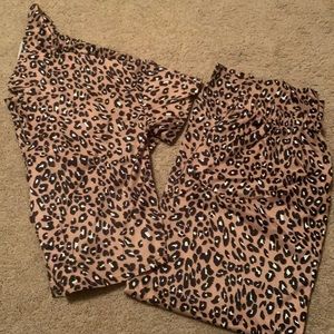 Cheetah pajama set